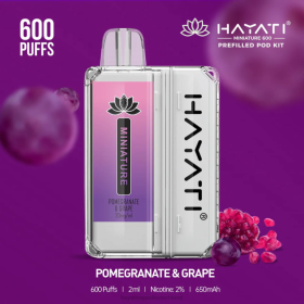 Hayati Berlin | Granatapfel und Traube 28X242 Hayati Miniature 600 Pod-Kits