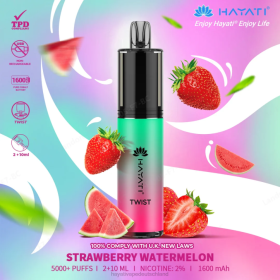 Hayati Flavour Vapes | Erdbeerwassermelone 28X286 Hayati Twist Einweg