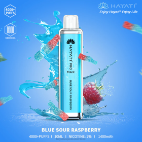 Hayati Flavour Vapes | blaue saure Himbeere 28X296 Hayati Pro Max Einweg