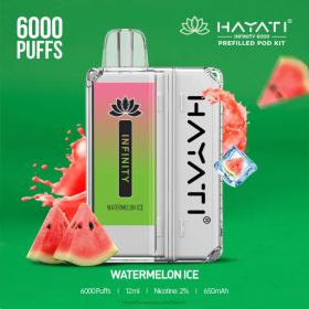 Hayati Flavours Deutschland | Wassermeloneneis 28X2164 Hayati Infinity 6000 Pod-Kits
