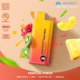 Hayati Flavours Deutschland | tropischer Punsch 28X2184 Hayati Duo Mesh Einweg