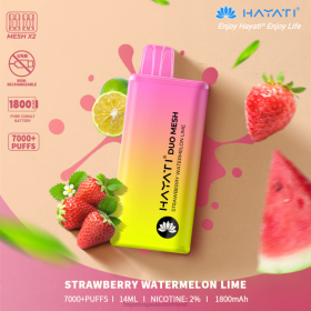 Hayati Vape Deutschland | Erdbeer-Wassermelonen-Limette 28X2183 Hayati Duo Mesh Einweg