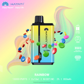 Hayati Vape Near Me | Regenbogen 28X2209 Hayati Pro Ultra Einweg 15000 Züge
