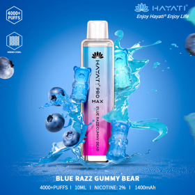 Hayati Vape Near Me | blaues Razz-Gummibärchen 28X2129 Hayati Pro Max Einweg