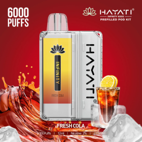 Hayati Vape Near Me | frische Cola 28X2149 Hayati Infinity 6000 Pod-Kits