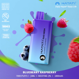 Hayati Vape Shop | Blaubeer-Himbeere 28X2167 Hayati Duo Mesh Einweg