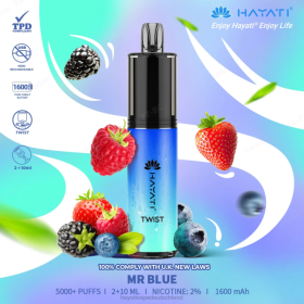 Hayati Vape Shop | Herr Blau 28X277 Hayati Twist Einweg