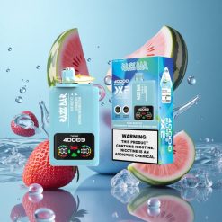Blaue Himbeere-Eis-Erdbeere-Wassermelone-Kaugummi Razz Bar 40000 Züge Power Bildschirm Anzeige vape wholesale Deutschland