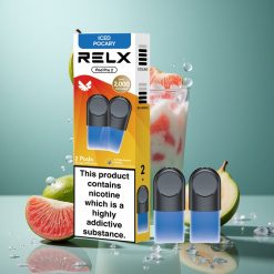 Eisige Pocary RELX Pod Pro 2 600 Züge 1,8% Nikotin vape wholesale Deutschland