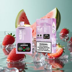 Erdbeer-Wassermelone-Grape-Eis Razz Bar 40000 Züge Typ-C Port vape wholesale Deutschland