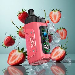 Erdbeere-Kirsche-Eis Razz Bar 45000 Züge Typ-C Wiederaufladbar vape wholesale Deutschland