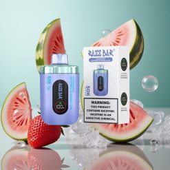 Erdbeere Wassermelone Bubble Gum Razz Bar 50K Züge Typ-C Aufladbar vape wholesale Deutschland