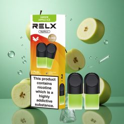 Grüner Apfel Eis RELX Pod Pro 2 600 Züge 1,8% Nikotin vape wholesale Deutschland
