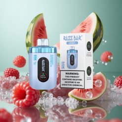 Himbeere Wassermelone Razz Bar 50K Züge 50000 Züge Typ-C Aufladbar vape wholesale Deutschland