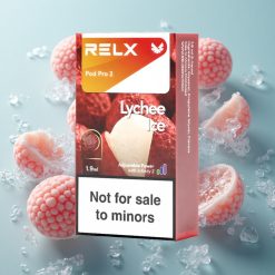 Litschi-Eis RELX Pod Pro 2 600 Züge 0% Nikotin vape wholesale Deutschland