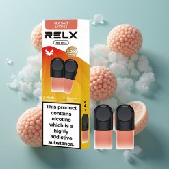 Meeressalat-Litschi RELX Pod Pro 2 600 Züge 1,8% Nikotin vape wholesale Deutschland