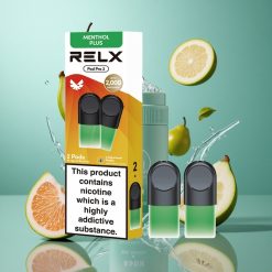 Minze-Menthol Plus RELX Pod Pro 2 600 Züge Eco Mode vape wholesale Deutschland