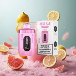 Rosa Zitronenlimonade Razz Bar 50K Züge wiederverwendbar vape wholesale Deutschland