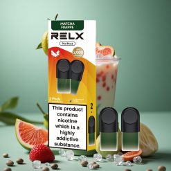 Tee-Matcha-Frappe RELX Pod Pro 2 600 Züge 1,8% Nikotin vape wholesale Deutschland