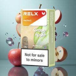 Traube Apfel RELX Pod Pro 2 600 Züge 0% Nikotin vape wholesale Deutschland