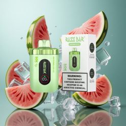 Wassermelone-Eis Razz Bar 50K Züge Typ-C Aufladbar vape wholesale Deutschland
